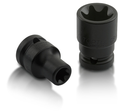 Головка ударная 1/2" TORX E-24 L=40 мм TOPTUL KABK1624 Головка ударная 1/2" TORX E-24 L=40 мм TOPTUL KABK1624