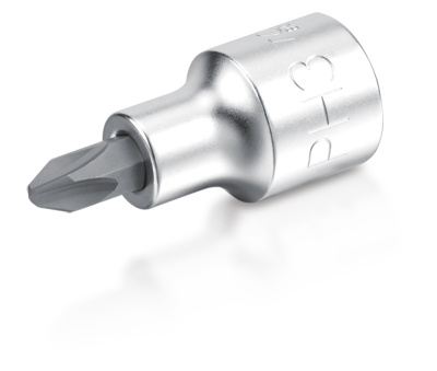 Головка торцевая с вставкой 1/2" PH4 L=55 мм TOPTUL Головка торцевая с вставкой 1/2" PH4 L=55 мм TOPTUL