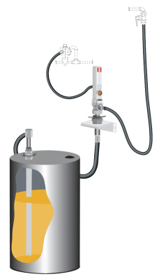 Комплект для раздачи масла Samoa 379000 Комплект для раздачи масла Samoa 379000