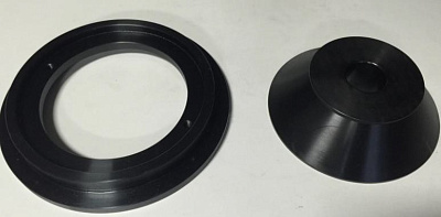 Набор с конусом и опорной проставкой на фланец для балансировки колес легких грузовиков и микроавтобусов.